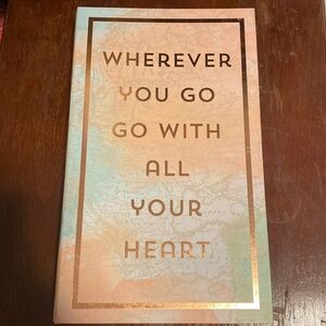 Whoever you go go with all your heart 300 page 4 x 6 photo album brand new